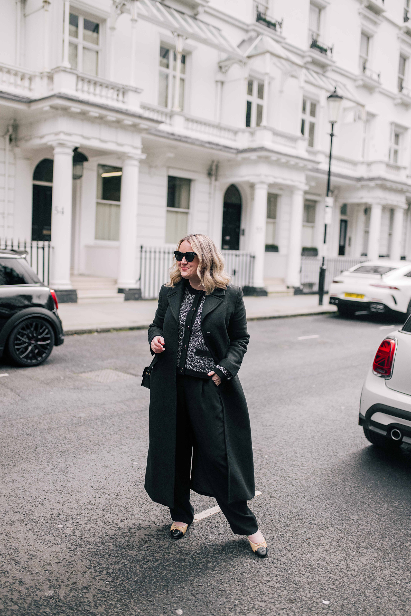 Wit & Whimsy wearing Black and Gray Color Palette outfit