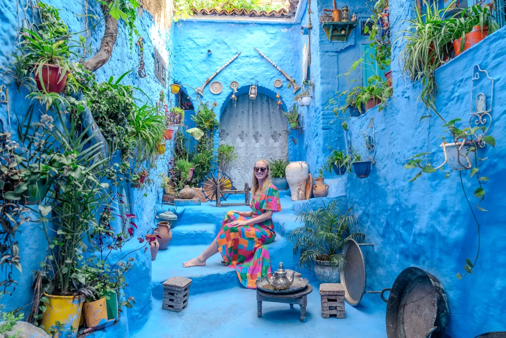 Chefchaouen, Morocco - the blue city. Are these dream travel destinations on your bucket list? Discover the hidden gems that are seriously dream vacation destinations&hellip;and start packing! 