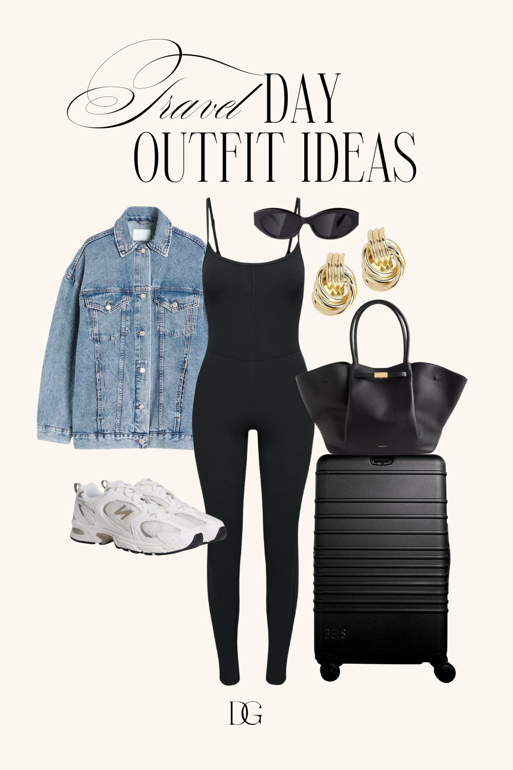 The Travel Edit: 10 Simple Travel Day Outfit Ideas