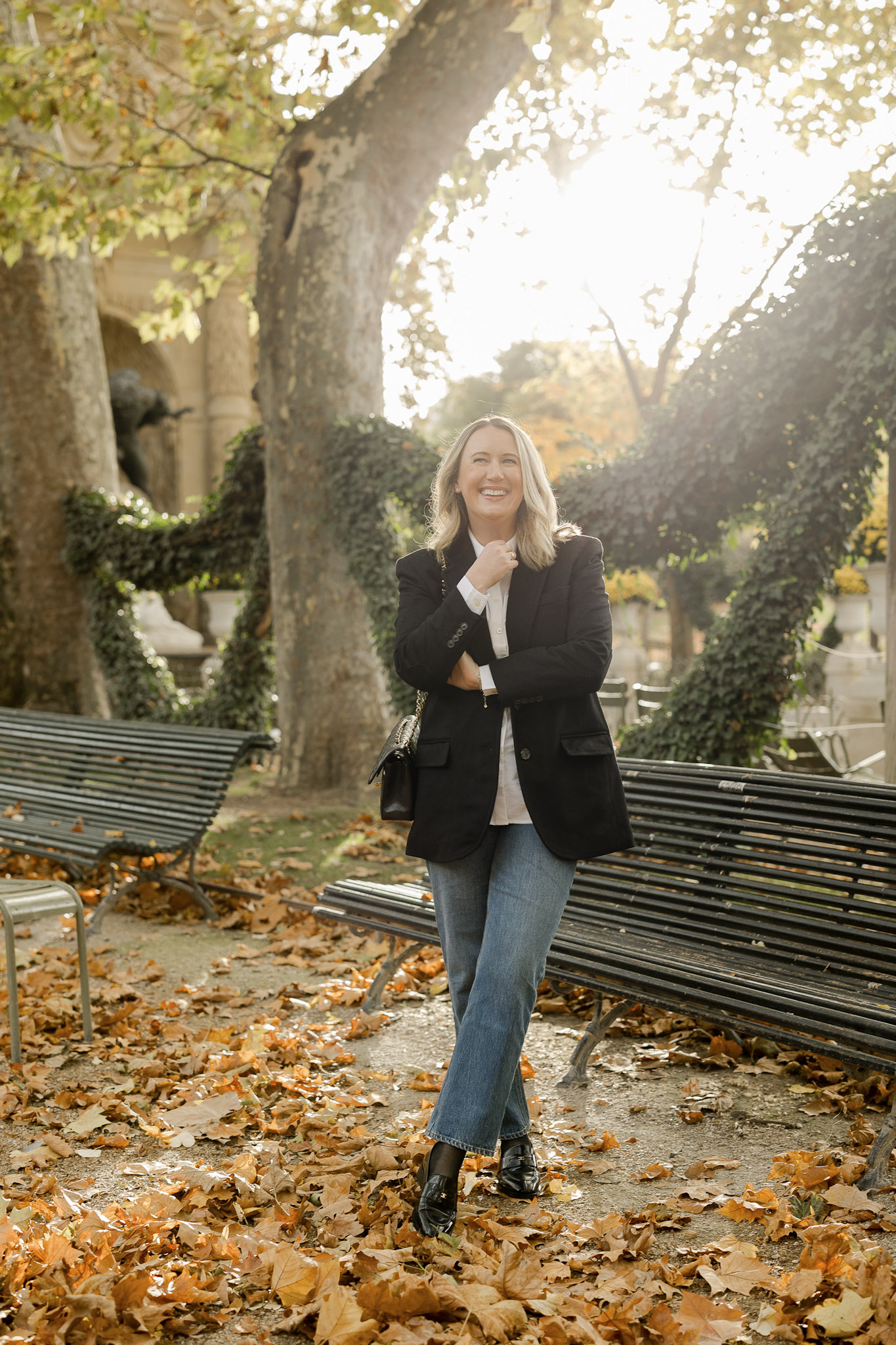 Blazer Paris Outfit in Autumn