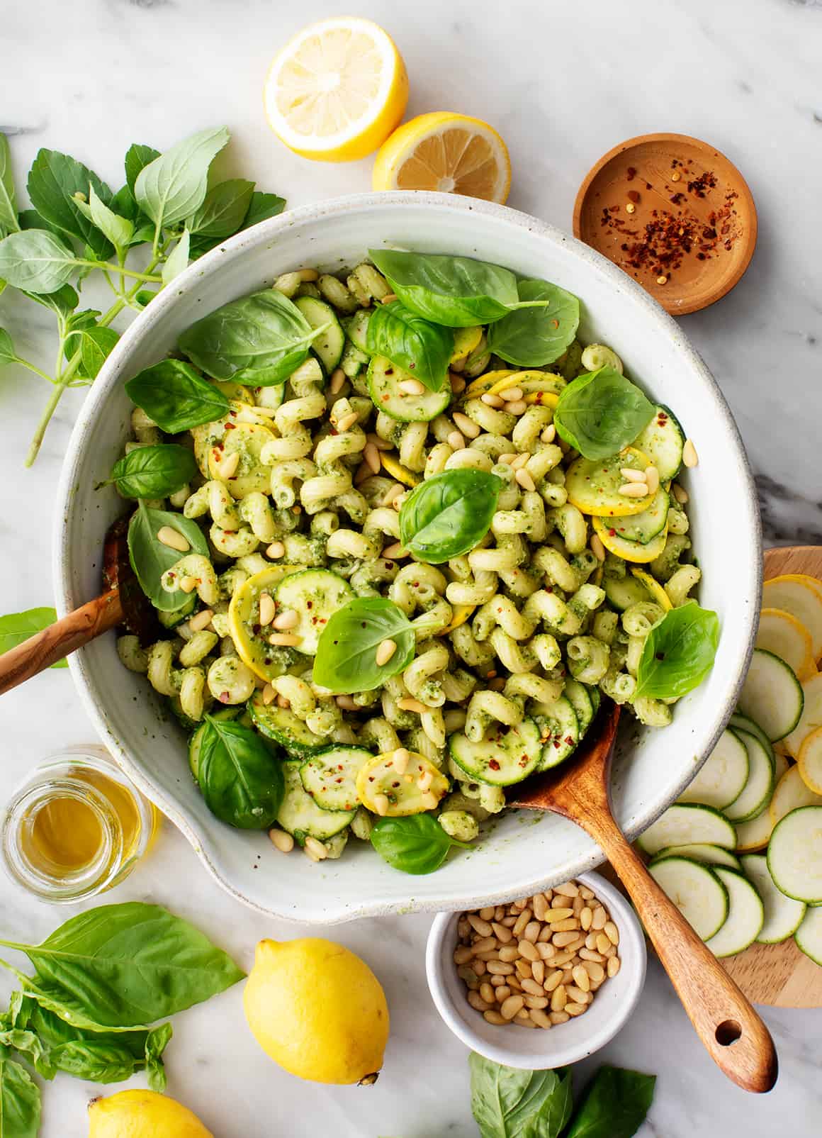Best Easter Side Dishes - Pesto Pasta Salad